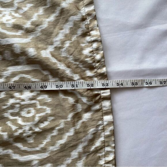 Andree DeLair x Anthropolgie Cream/ Tan Silk-Blend Sleeveless Maxi Dress Size 6 - Picture 15 of 16